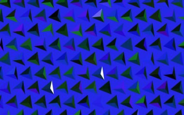 Üçgen biçiminde koyu renkli vektör dokusu. Soyut üçgenli dekoratif tasarım. Kartvizitiniz için modern tasarım.