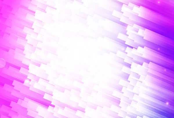 ライトパープル ピンクベクトルの背景にストレートストライプ カラフルな棒で抽象的なイラストを光る 美しい背景のためのテンプレート — ストックベクタ