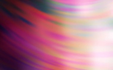 Eğri çizgileri olan açık pembe vektör arkaplan. Çağdaş gradyan soyut çizgileri olan çizimler. İşiniz için yepyeni bir tasarım..