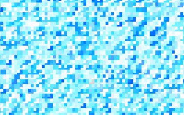 Çizgileri, dikdörtgenleri olan hafif BLUE vektör düzeni. Soyut stil ve dikdörtgenlerle dekoratif tasarım. İniş sayfası için modern şablon.