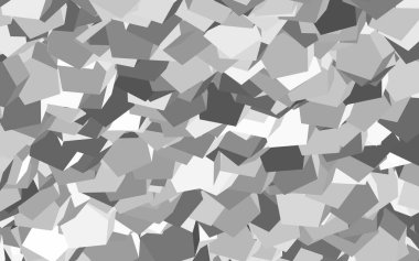 Altıgenli Light Gray vektör arkaplanı. Bulanık yüzeyde renkli altıgenlerin çizimi. Marka kitabınız için yeni şablon.