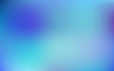 Açık mavi vektör arkaplanı bulanıklaştırdı. Gıcır gıcır, renkli bir resim. Web uygulamalarınız için duvar kağıdı.