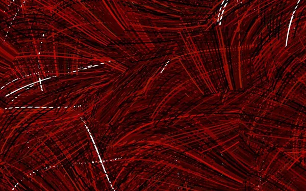 Vert Foncé Fond Vectoriel Rouge Avec Des Lignes Irisées Échantillon — Image vectorielle