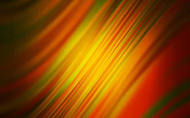 Samanyolu yıldızlar ile koyu turuncu vektör doku. Degrade ile bulanık soyut arka planda uzay yıldızları. Reklam, poster, afiş için en iyi tasarım.