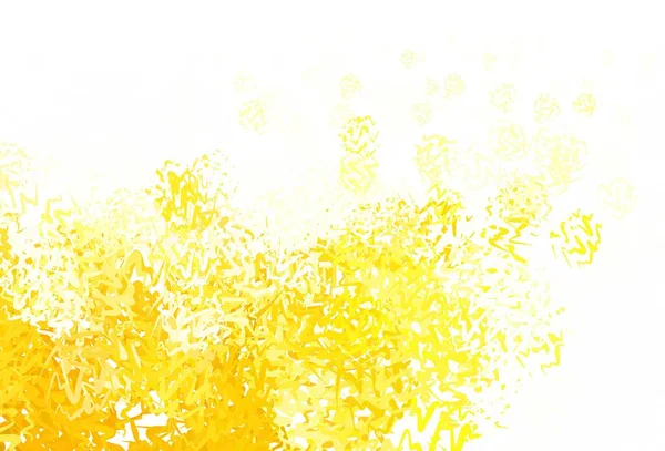 Jasnozielone Żółte Tło Wektora Zakrzywionymi Liniami Okrągła Abstrakcyjna Ilustracja Gradientem — Wektor stockowy