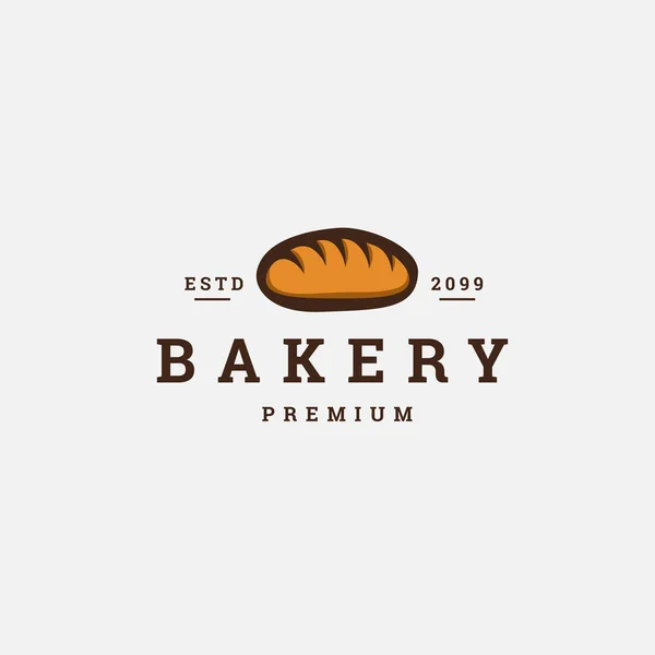 Cake Bakery Logo Design Template — Stock Vector