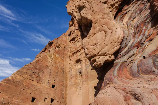 Petra Jordania Siete Maravillas Modernas Del Mundo Foto Alta Calidad — Foto de Stock