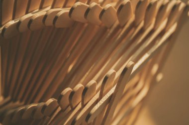 abstract background with a lot of wood sticks