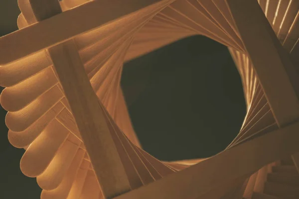 close up shot of a row of wood sticks