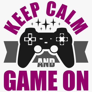 Özel oyun tişörtü tasarım vektörü