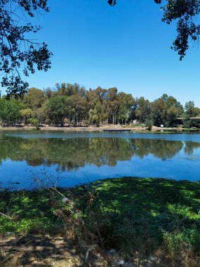 Lago en Talca, Şili