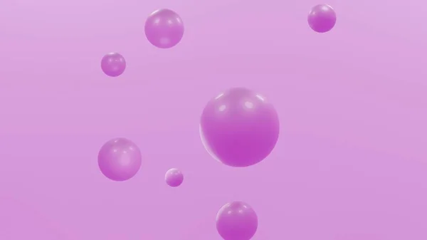 Фіолетові Кульки Фону — стокове фото