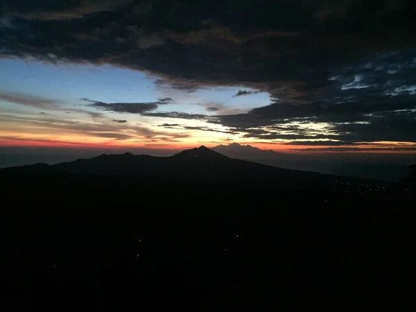 beauty and amazing sunrise view in bali