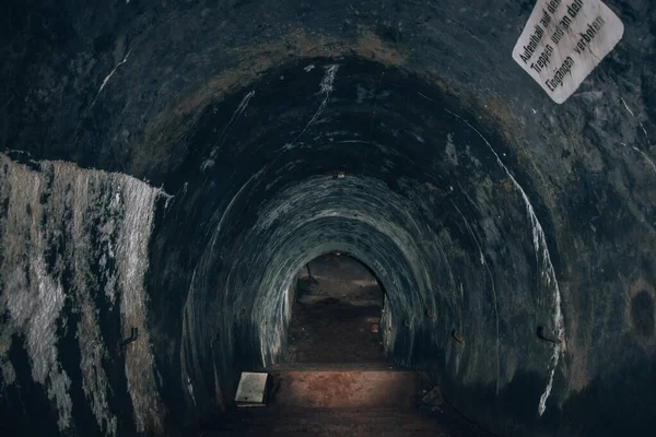 Podziemny Tunel Jaskini — Zdjęcie stockowe