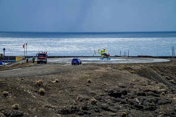 İsrail 'in kuzeyindeki sahil manzarası.