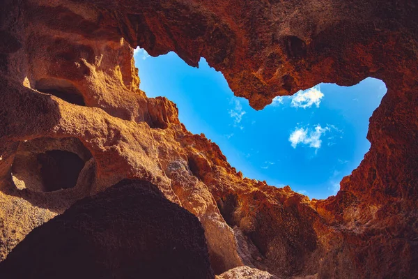 İsrail 'in kuzeyindeki Büyük Kanyon' un güzel manzarası