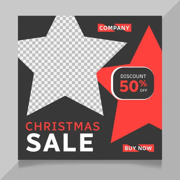 Mutlu noeller sosyal medya tasarımı ve kış festivali tanıtım afişi