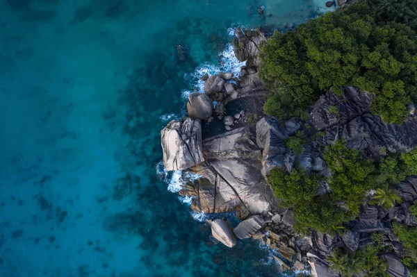 Seychelské Ostrovy Úžasná Krajina — Stock fotografie
