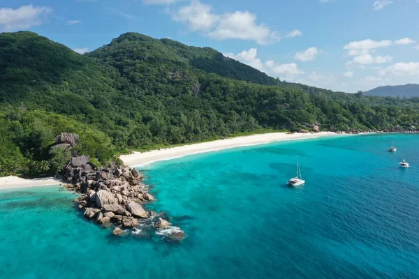 Seychellen Eilanden Ongelooflijke Landschappen — Stockfoto