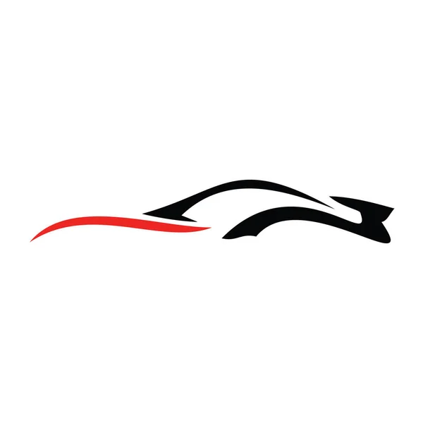 Araba Logosu, Vektör logosu, spor araba logoları, araba tamirhaneleri ve oto yıkama için.