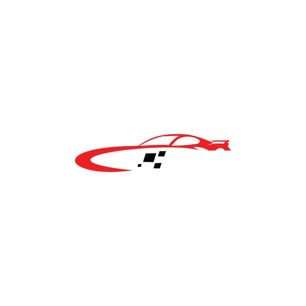 Araba Logosu, Vektör logosu, spor araba logoları, araba tamirhaneleri ve oto yıkama için.