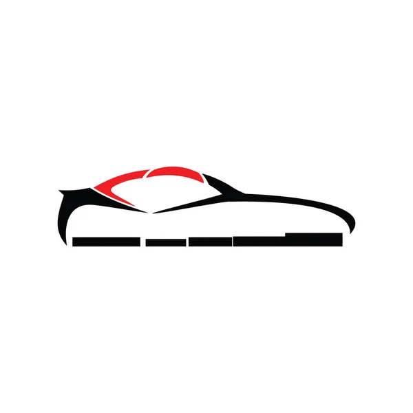 Araba Logosu, Vektör logosu, spor araba logoları, araba tamirhaneleri ve oto yıkama için.