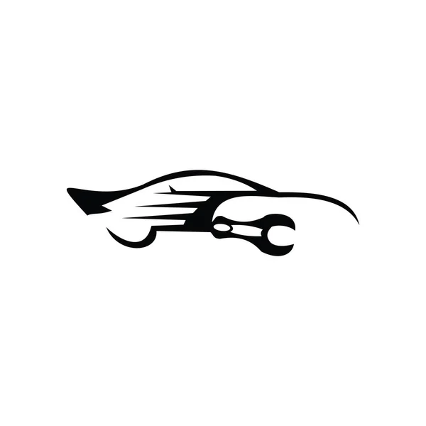 Logo Voiture Conception Logo Vectoriel Pour Les Logos Voiture Sport — Image vectorielle