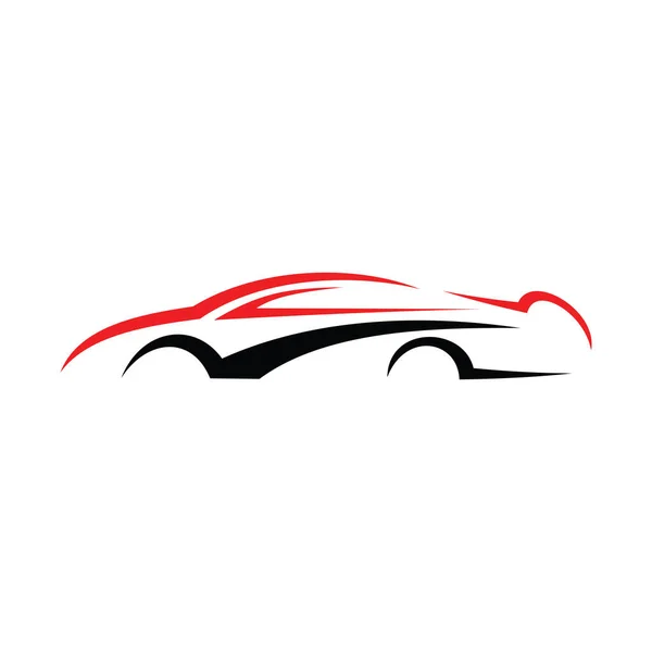 Araba Logosu, Vektör logosu, spor araba logoları, araba tamirhaneleri ve oto yıkama için.