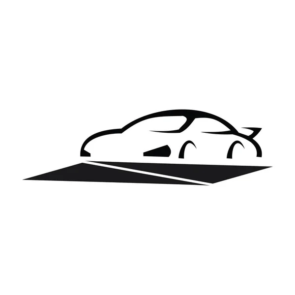 Logotipo Del Coche Diseño Del Logotipo Del Vector Para Los — Archivo Imágenes Vectoriales