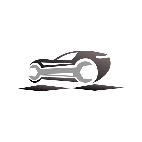 Логотип Автомобіля Дизайн Логотипу Вектора Спортивних Логотипів Автомобілів Майстерень Ремонту — стоковий вектор