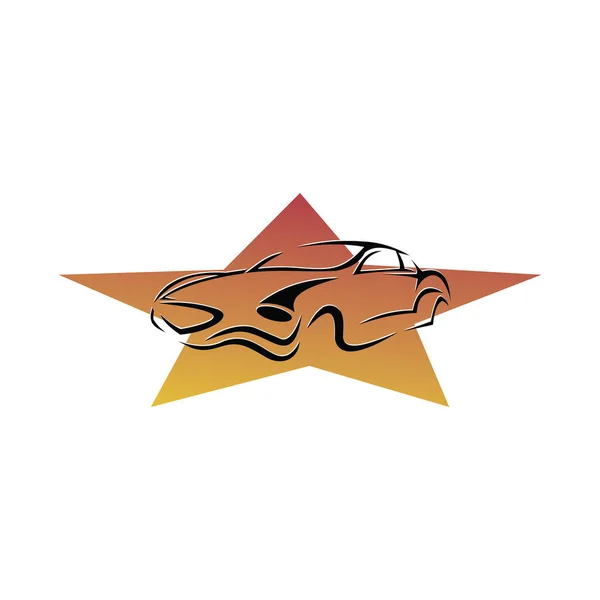 Logotipo Carro Projeto Logotipo Vetor Para Logotipos Carro Esporte Lojas — Vetor de Stock