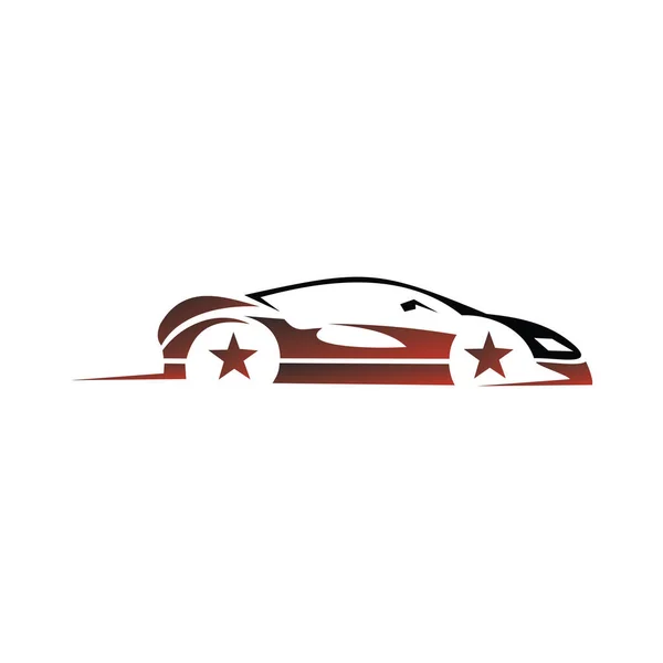 Logotipo Del Coche Diseño Del Logotipo Del Vector Para Los — Archivo Imágenes Vectoriales