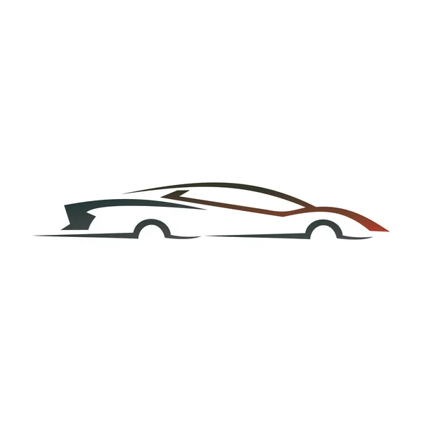 Λογότυπο Αυτοκινήτου Σχεδιασμός Λογότυπου Διανύσματος Για Λογότυπα Αθλητικών Αυτοκινήτων Συνεργεία — Διανυσματικό Αρχείο