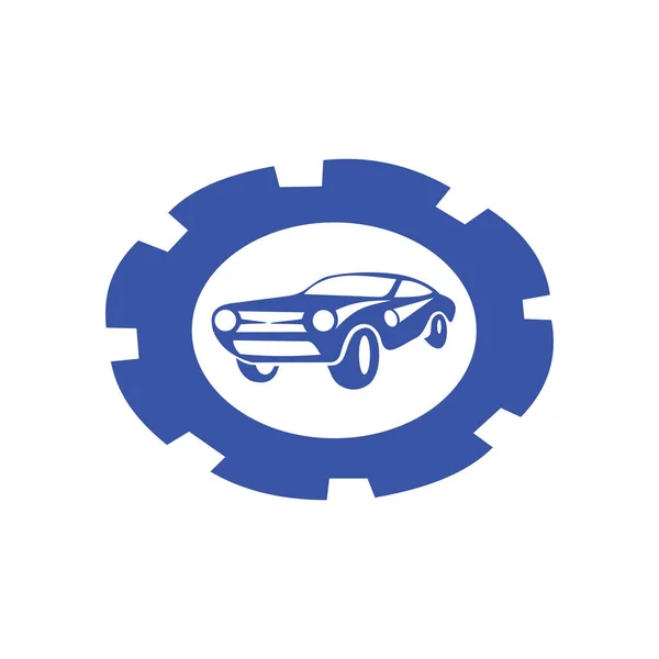 Логотип Автомобиля Векторный Дизайн Логотипа Логотипов Спортивных Автомобилей Автомастерских Автомойки — стоковый вектор