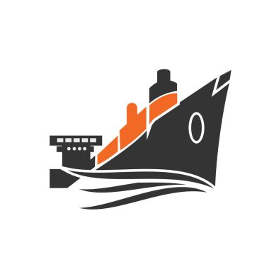 Gemiler ve tekneler simgeleri. Mavna yolcu gemisi nakliyat ve balıkçı teknesi vektör işaretleri.