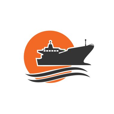 Gemiler ve tekneler simgeleri. Mavna yolcu gemisi nakliyat ve balıkçı teknesi vektör işaretleri.