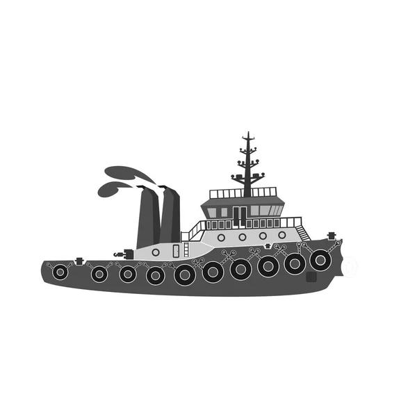 Иконки Кораблей Лодок Векторные Знаки Круизных Судов Рыболовных Судов — стоковый вектор