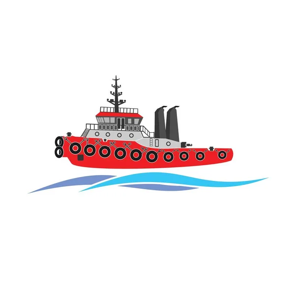 Navires Bateaux Icônes Barge Navires Croisière Bateaux Pêche Signes Vectoriels — Image vectorielle