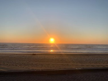 okyanus güzel gündoğumu