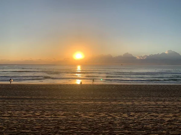 okyanus güzel gündoğumu