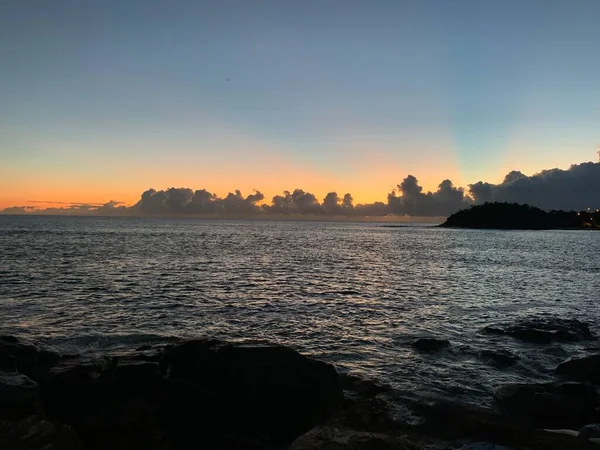 okyanus güzel gündoğumu