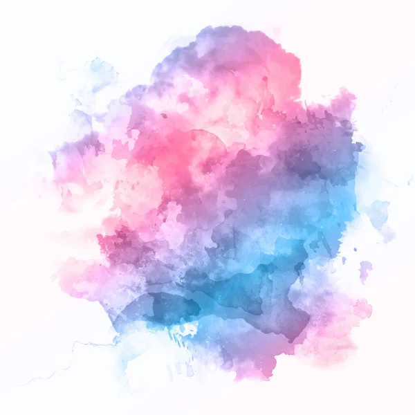 Fond Abstrait Avec Une Texture Aquarelle Détaillée Colorée — Image vectorielle