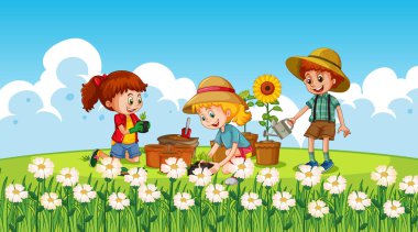 Kapımızdaki çocuklar arka plan resimleridir.