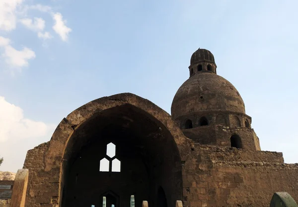 Ancien Dôme Islamique Historique Construit 700 Ans Caire Dôme Menoufy — Photo