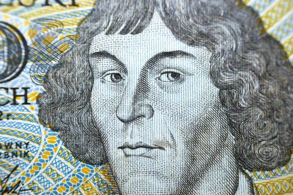 Nicolaus Kopernik Mikolaj Kopernik Bir Portresi 1000 Eski Polonya Zlotych — Stok fotoğraf