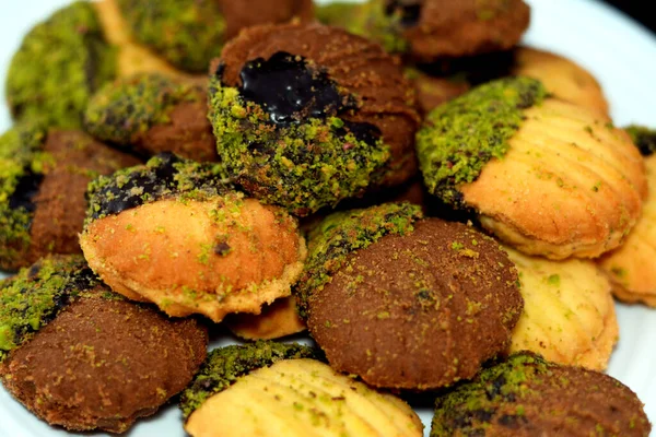 Kue Tradisional Arab Untuk Merayakan Hari Raya Islam Fitr Petit — Stok Foto
