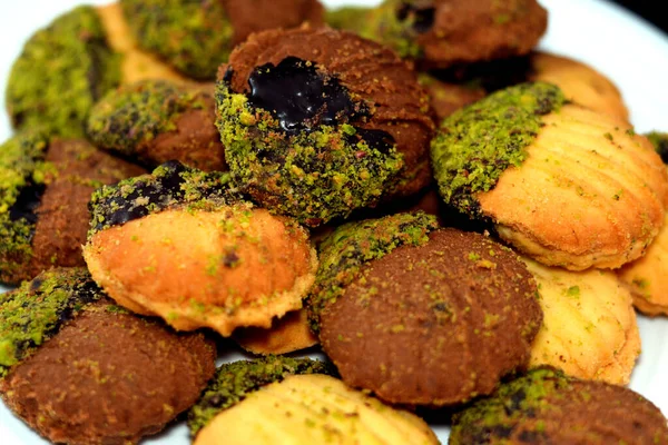 Kue Tradisional Arab Untuk Merayakan Hari Raya Islam Fitr Petit — Stok Foto