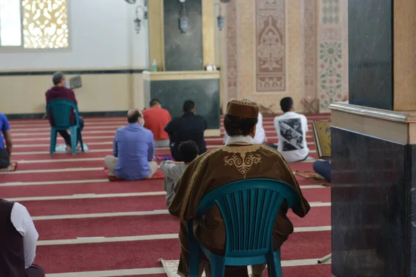 Kairo Mesir Mei 2021 Muslim Mesir Melakukan Salat Idul Fitri — Stok Foto