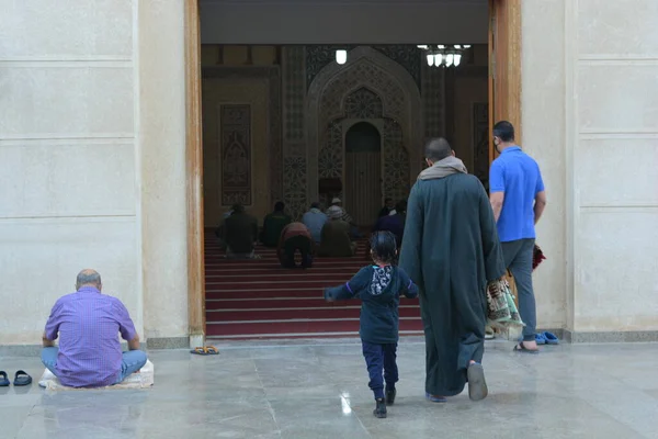 Kairo Mesir Mei 2021 Muslim Mesir Melakukan Salat Idul Fitri — Stok Foto