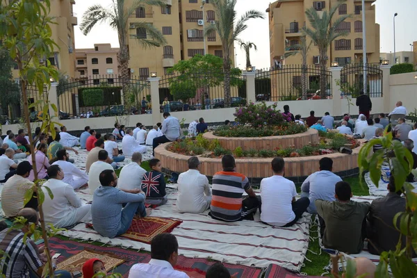 Kairo Mesir Mei 2022 Muslim Mesir Melakukan Ritual Keagamaan Idul — Stok Foto